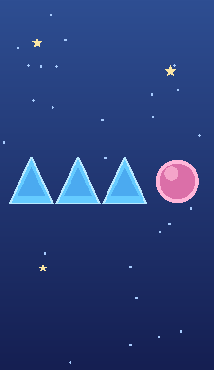 Concept illustration of four geometric symbols with one shape different from the others.